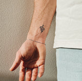 Kleine Schlange Tattoo
