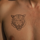 Traditional Tiger Gesicht