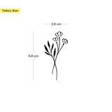 Blumen Tattoo
