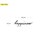 Happiness Tattoo