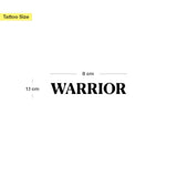 Warrior Mann Tattoo