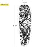 Aufstieg des Drachen Tattoo Sleeve
