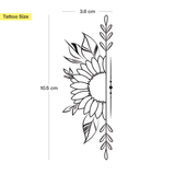 Sonnenblumentraum Tattoo