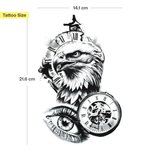 Weitsicht des Adlers Tattoo