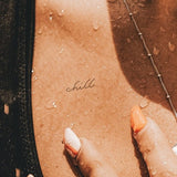 chill Tattoo