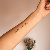 let it be