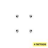 Freundschaftskleeblatt Tattoo Bundle