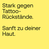 Tattoo Remover zur schonenden Entfernung von Rückständen
