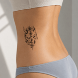 Maske der Balance Tattoo