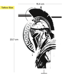 Spartanischer Mut Tattoo
