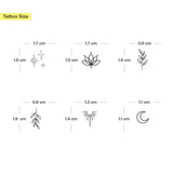 Natur & Spiritualität Finger Tattoos