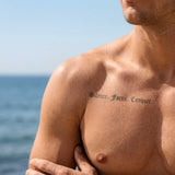 Silence. Focus. Conquer. Tattoo