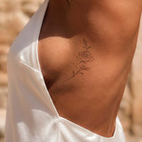 Dezente Rose Tattoo
