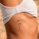 Filigrane Pusteblume Tattoo