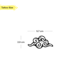 Wolke des Blutes Tattoo