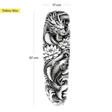 Aufstieg des Drachen Tattoo Sleeve