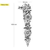 Blumen & Mandalas Tattoo Sleeve
