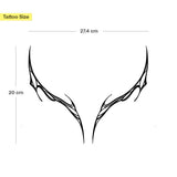 Symmetrisches Neo-Tribal Tattoo