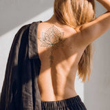 Großes Lotus Mandala Tattoo