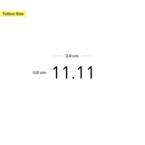 11.11 Tattoo
