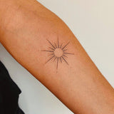 Sonnen Ornament Tattoo