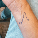 Fische Konstellation Tattoo
